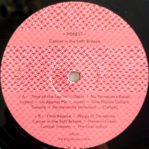 Porest : Cancer In The Soft Breeze (LP, Album)
