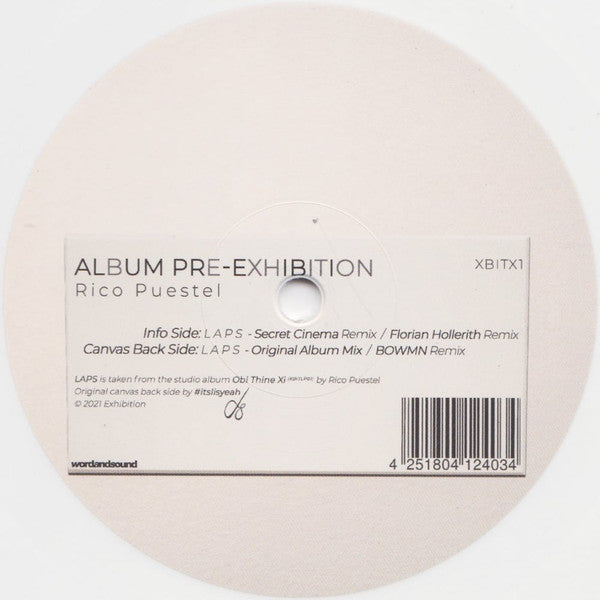 Rico Puestel : Album Pre-Exhibition (12", Smplr)