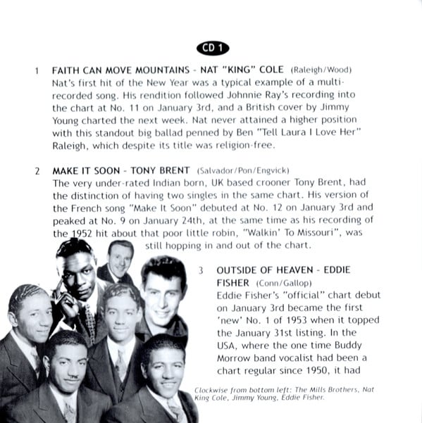 Various : 1953 British Hit Parade (Britain's Greatest Hits Volume 2) (3xCD, Comp)