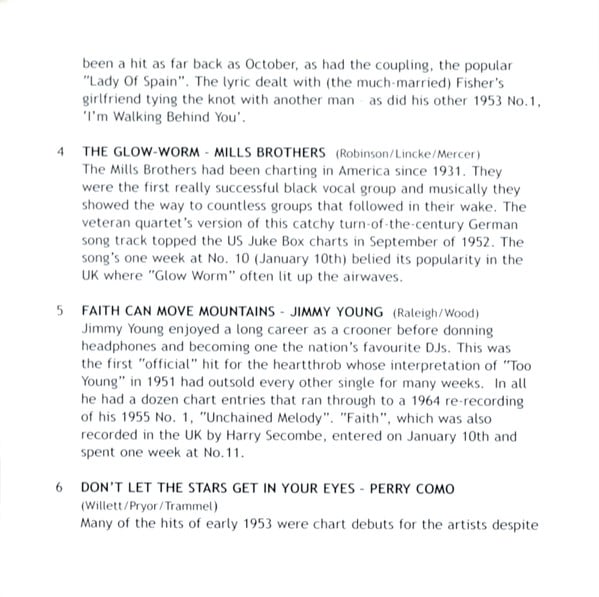 Various : 1953 British Hit Parade (Britain's Greatest Hits Volume 2) (3xCD, Comp)