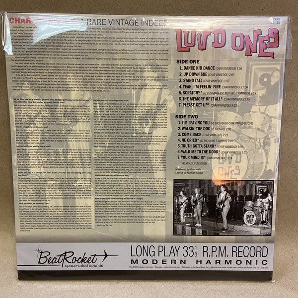 Luv'd Ones : Truth Gotta Stand (LP, Comp, Mono, RE, RM, Yel)