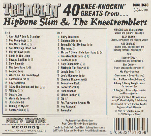 Hipbone Slim And The Knee Tremblers : Tremblin' (2xCD, Comp)