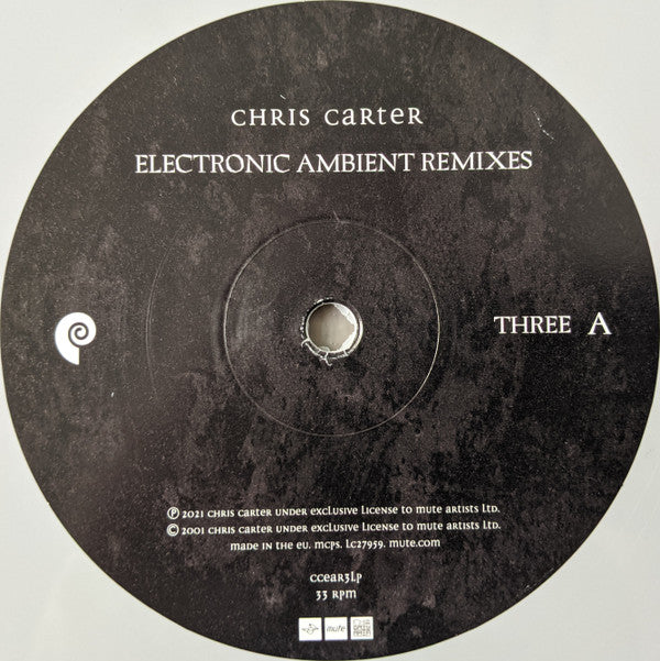 Chris Carter (2) : Electronic Ambient Remixes Three (2xLP, Album, Ltd, Gre)