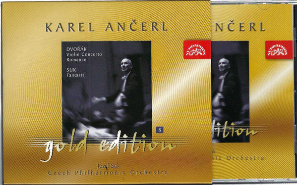 Karel Ančerl, Josef Suk, The Czech Philharmonic Orchestra : Antonín Dvořák / Josef Suk (2) : Violin Concerto / Romance / Fantasia (CD, Comp, RM)