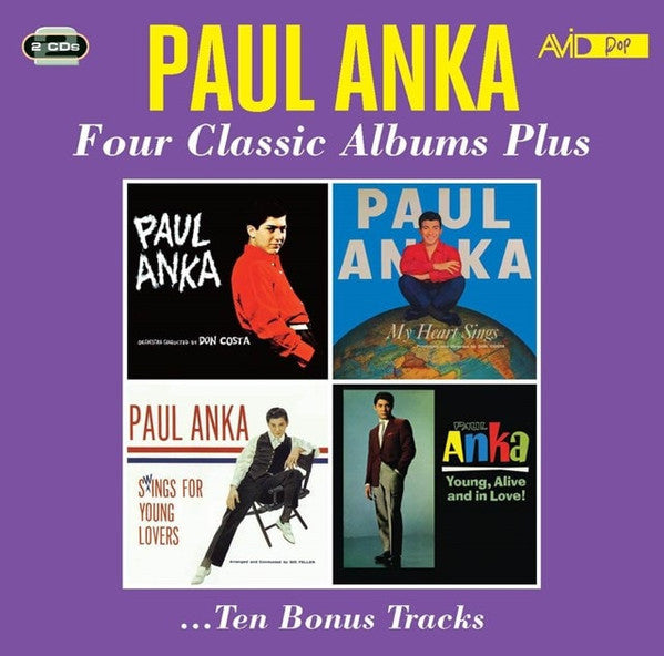 Paul Anka : Four Classic Albums Plus (2xCD, Comp)