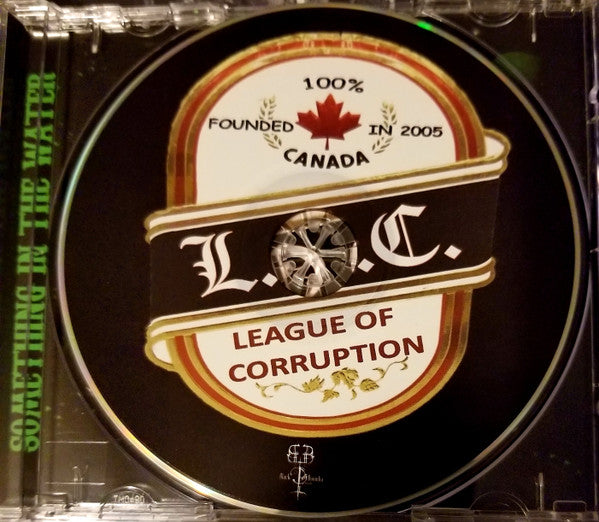 League Of Corruption : Something In The Water (CD, Album)