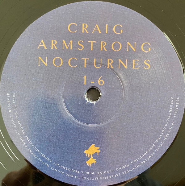 Craig Armstrong : Nocturnes Music For 2 Pianos (LP, Album)