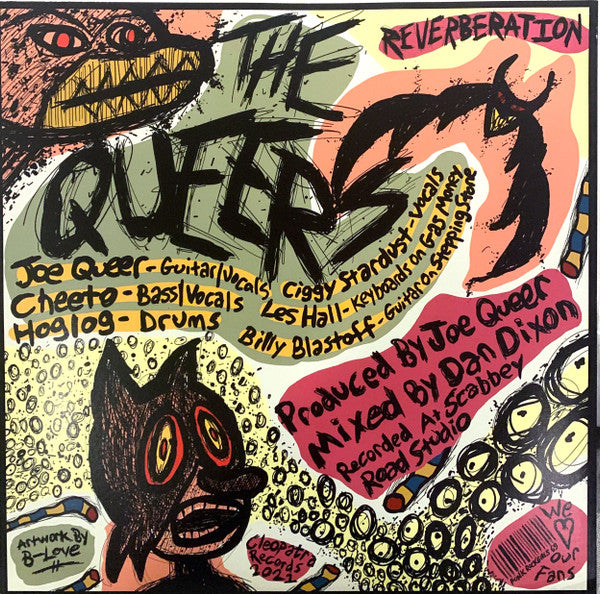 The Queers : Reverberation (LP, Album, Ltd, Ora)