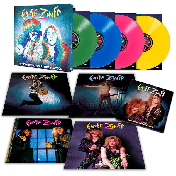 Enuff Z'nuff : Never Enuff: Rarities & Demos (4xLP, Comp)