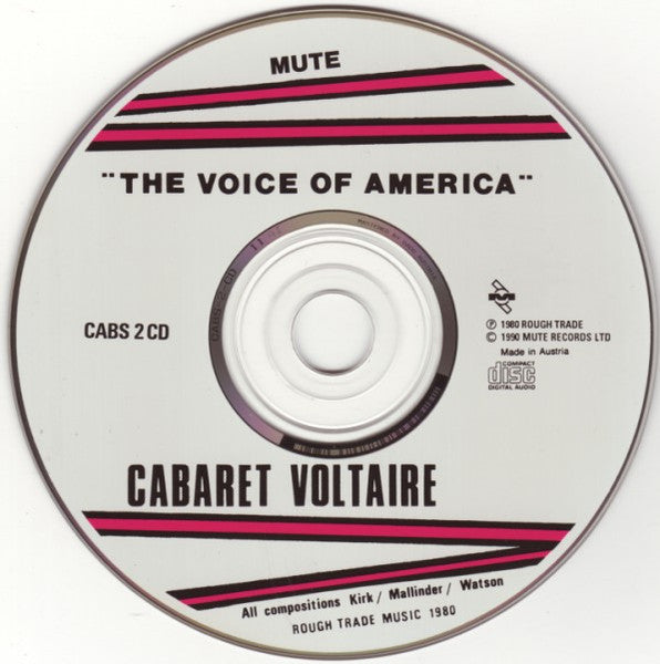 Cabaret Voltaire : The Voice Of America (CD, Album, RE)