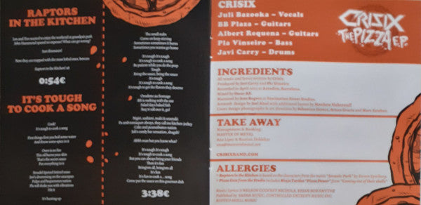 Crisix : The Pizza E.P. (CD, EP)