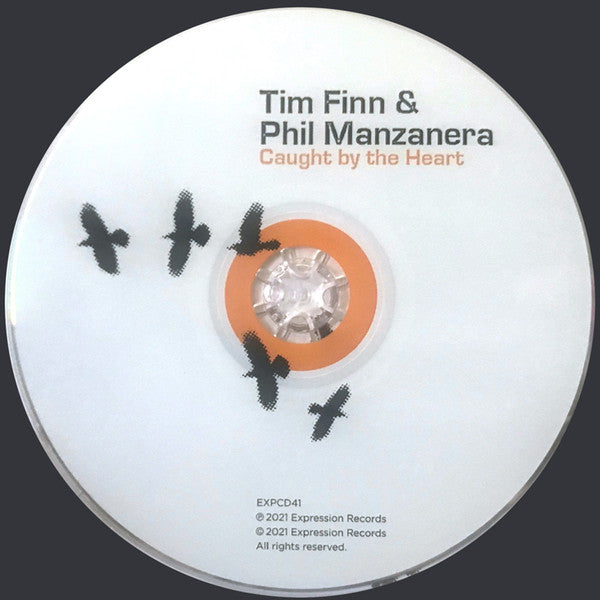 Tim Finn & Phil Manzanera : Caught By The Heart (CD, Album)