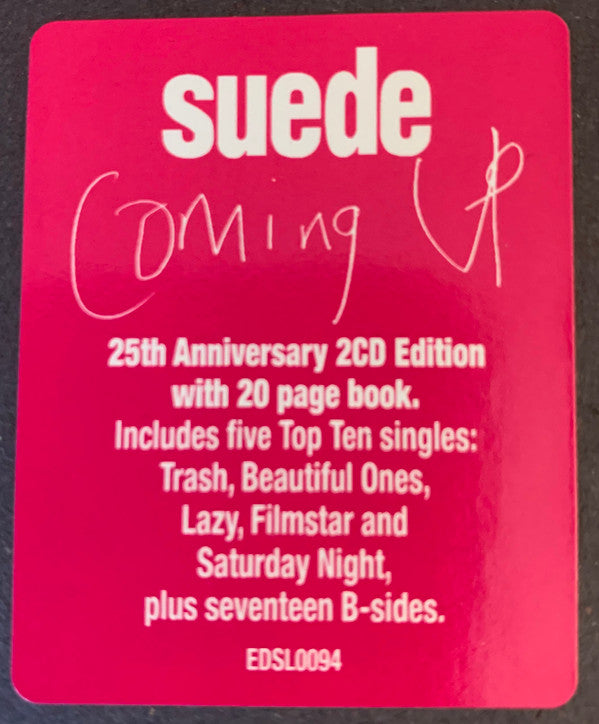 Suede : Coming Up (CD, Album, RE + CD, Comp + 25t)