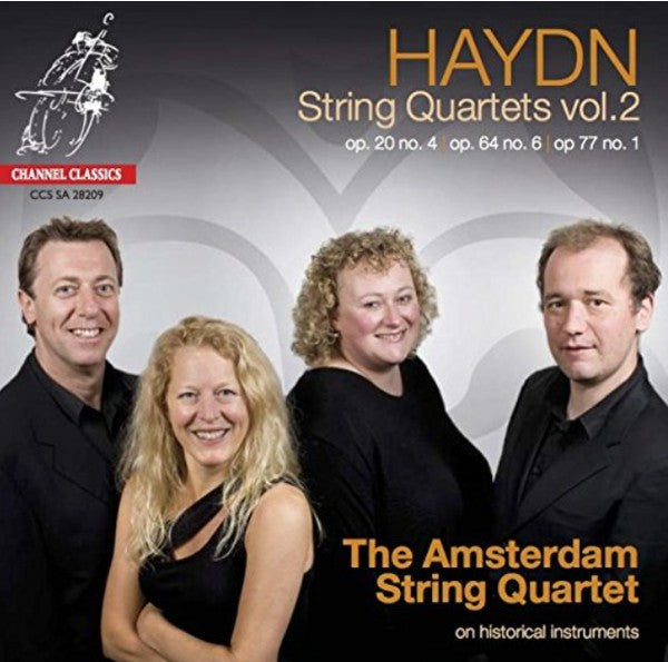 Joseph Haydn, The Amsterdam String Quartet : String Quartets Vol. 2: Op. 20 No. 4 | Op. 64 No. 6 | Op. 77 No. 1 (SACD, Hybrid, Multichannel, Album)