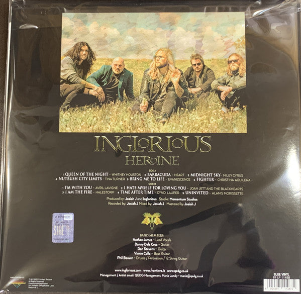 Inglorious (2) : Heroine (LP, Album, Blu)