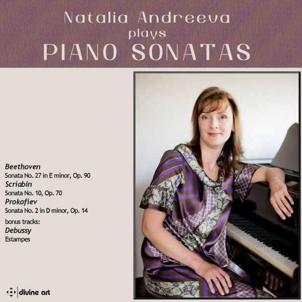 Natalia Andreeva : Piano Sonatas (CD, Album)