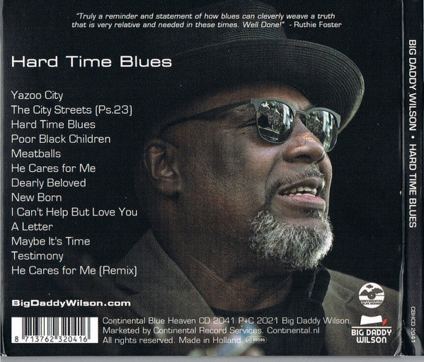 Big Daddy Wilson : Hard Time Blues (CD, Album)