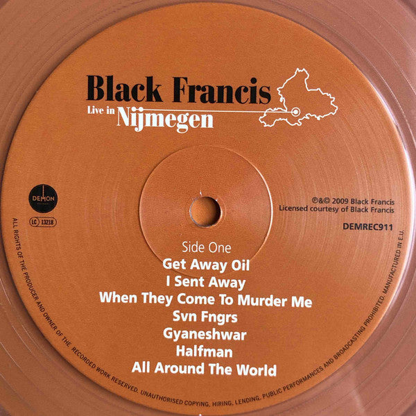 Black Francis : Live In Nijmegen (2xLP, Album, RE, 140)