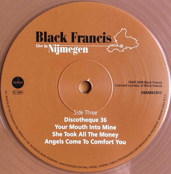 Black Francis : Live In Nijmegen (2xLP, Album, RE, 140)