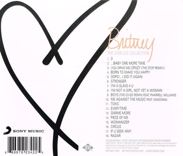 Britney Spears : The Singles Collection (CD, Comp)
