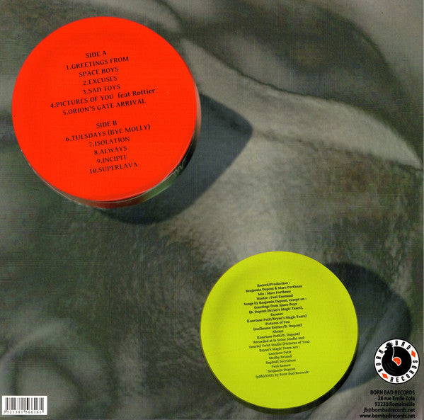 Bryan's Magic Tears : Vacuum Sealed (LP, Album)