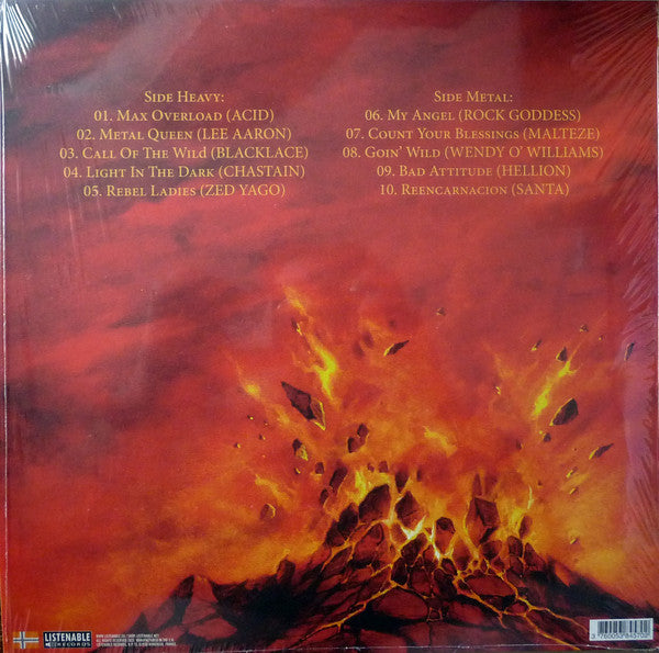 Marta Gabriel : Metal Queens (LP, Album, Ltd, Red)