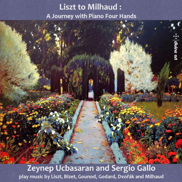 Sergio Gallo (2), Zeynep Üçbaşaran : Liszt To Milhaud – A Journey With Piano Four Hands (CD, Album)