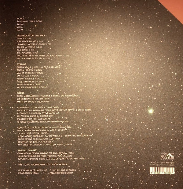 Mono (7) : Pilgrimage Of The Soul (2xLP, Album, Ltd, Blu)