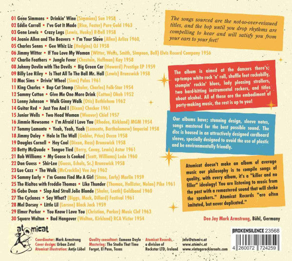 Various : Atomicat Hootenanny (CD, Comp)