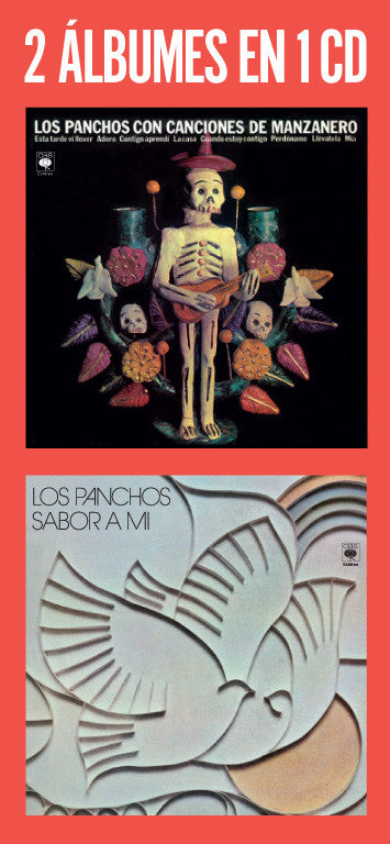 Trio Los Panchos : Sabor A Mi + Canciones De Manzanero (CD, Comp, RE, RM, 6 P)