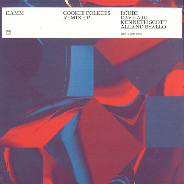 Kamm (2) : Cookie Policies Remix EP (12", EP)