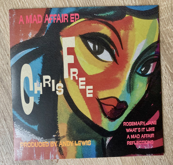 Chris Free : A Mad Affair EP (7", EP, Ltd, Num)