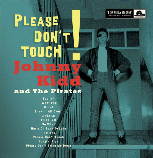 Johnny Kidd & The Pirates : Please Don't Touch! (10", Comp, Ltd, RM + CD, Comp, RM)