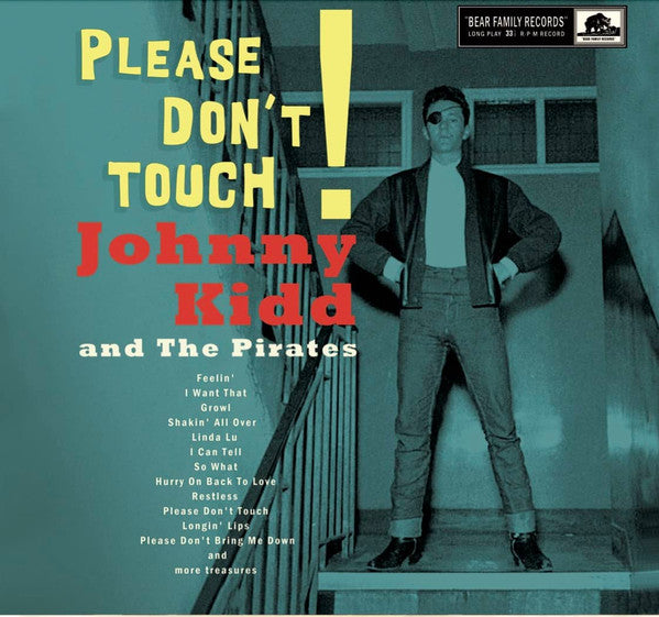 Johnny Kidd & The Pirates : Please Don't Touch! (10", Comp, Ltd, RM + CD, Comp, RM)