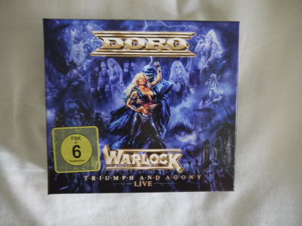 Doro / Warlock (2) : Triumph And Agony - Live (CD, Album + Blu-ray + Cass, Album + Box, Ltd)