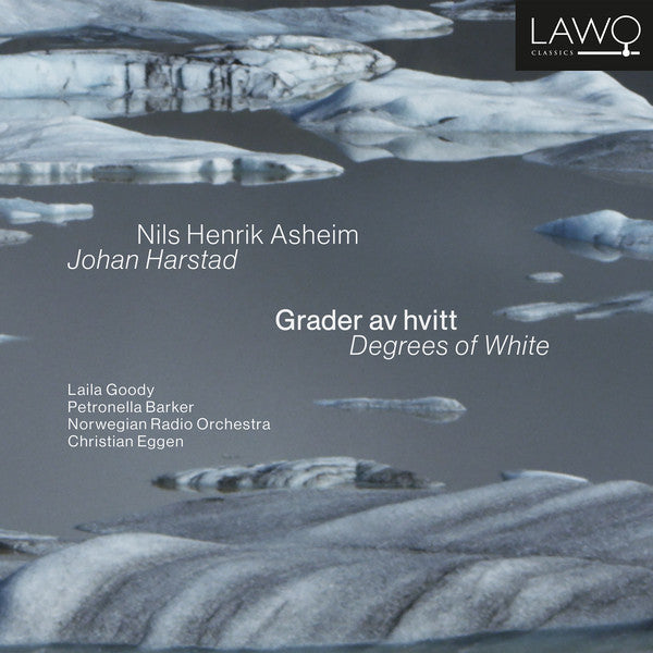 Nils Henrik Asheim, Johan Harstad - Laila Goody, Petronella Barker, Kringkastingsorkestret, Christian Eggen : Grader Av Hvitt / Degrees Of White (2xCD, Album)