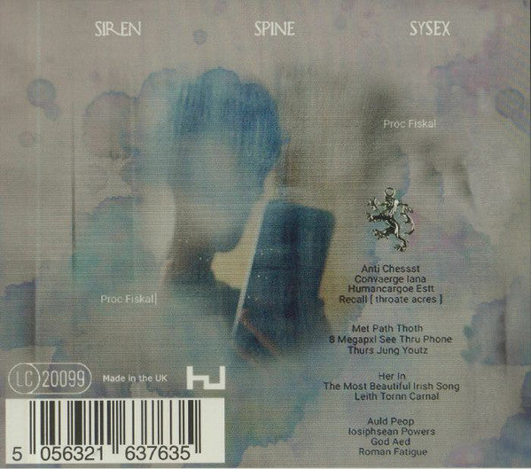 Proc Fiskal : Siren Spine Sysex (CD, Album)
