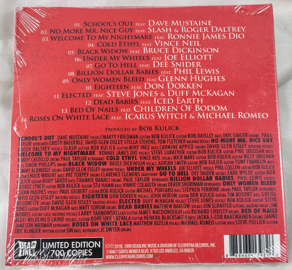 Various : Welcome To The Nightmare - A Tribute To Alice Cooper (CD, Ltd)