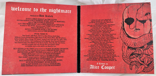 Various : Welcome To The Nightmare - A Tribute To Alice Cooper (CD, Ltd)