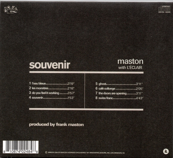 Maston, L'Eclair : Souvenir (CD, Album)