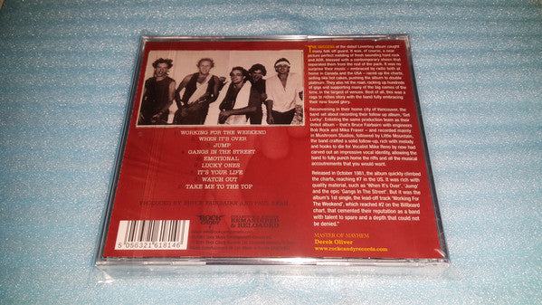 Loverboy : Get Lucky (CD, Album, RE, RM)