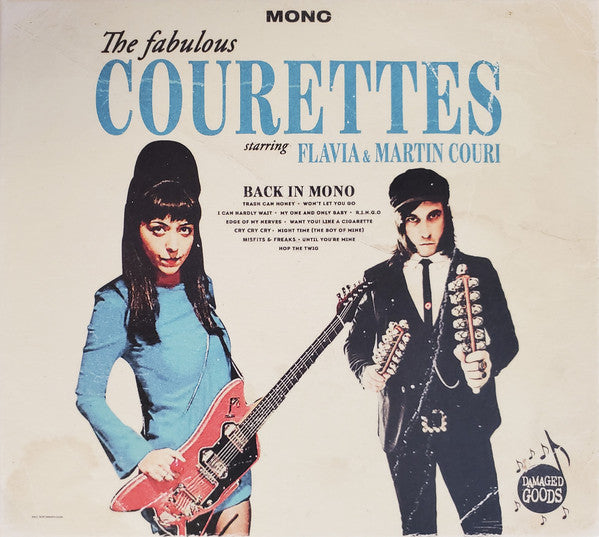 The Fabulous Courettes* : Back In Mono (CD, Album, Mono)