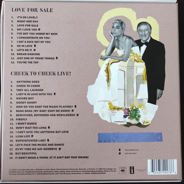 Tony Bennett & Lady Gaga : Love For Sale (CD, Album + CD, Comp + Box, Dlx)