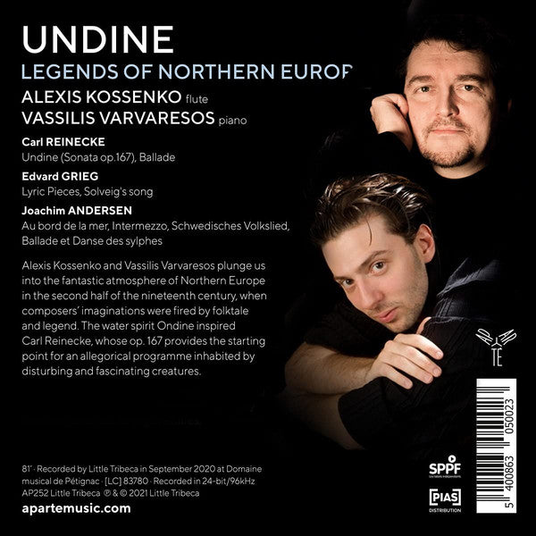 Alexis Kossenko, Vassilis Varvaresos : Undine, Legends Of Northern Europe (CD, Album)