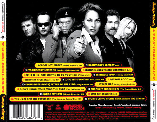 Various : Jackie Brown (Music From The Miramax Motion Picture) (CD, Album, Comp)