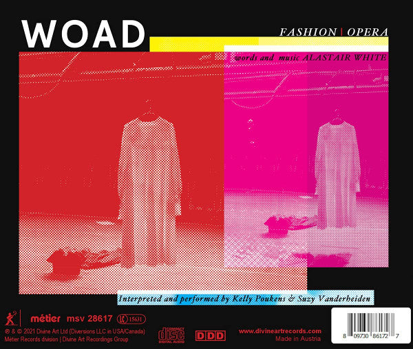 Alastair White (3), Kelly Poukens, Suzy Vanderheiden : Woad – Fashion Opera (CD, Album)
