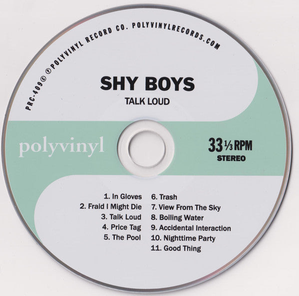 Shy Boys : Talk Loud (CD, Album)