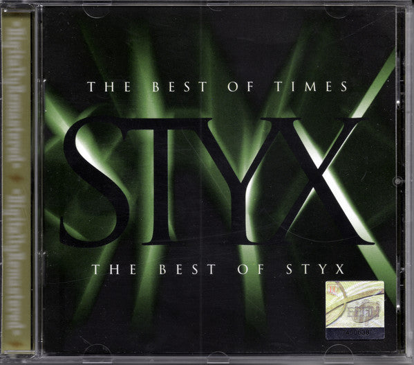 Styx : The Best Of Times: The Best Of Styx (CD, Comp, RM, RP)