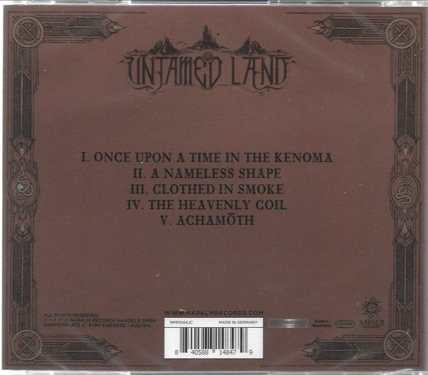 Untamed Land : Like Creatures Seeking Their Own Forms (CD, Album)