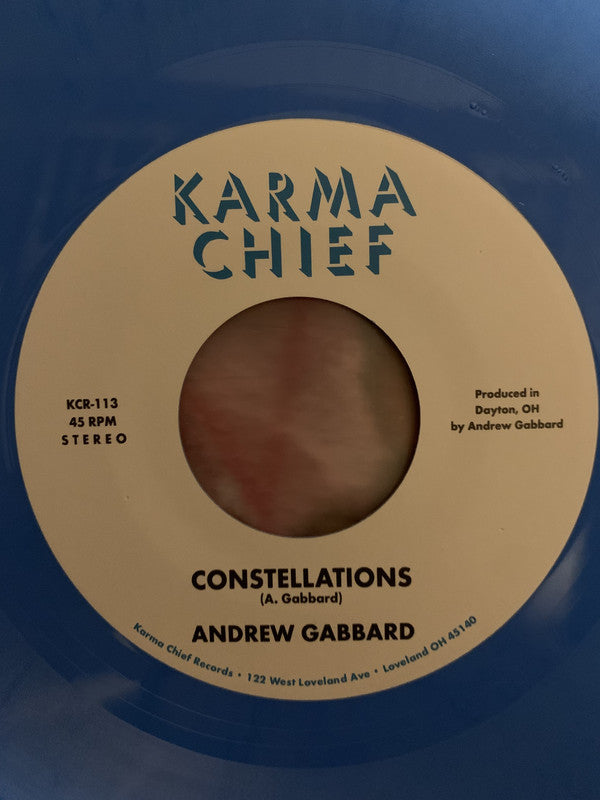 Andrew Gabbard : Cloud Of Smoke / Constellations (7", Ltd, Cya)